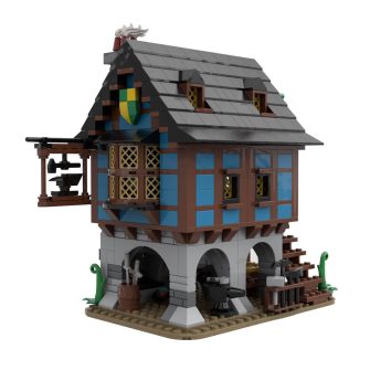 moc-113518-medieval-theme-alleys-blacksmith-model658pcs