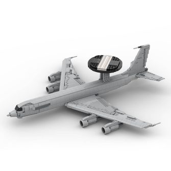 moc-128557-1-80-e-3-sentry-large-jet-military-early-warning-aircraft-model1700pcs