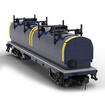 moc-137946-coil-car-csx-retro-train-model-particle982pcs