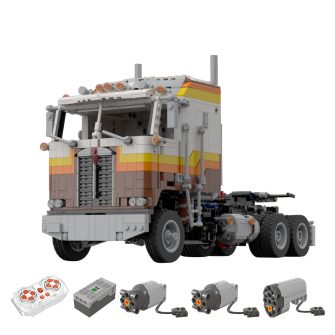 MOC-141909 Tech Truck Model Building Blocks Set (1658PCS/Dynamic Version)