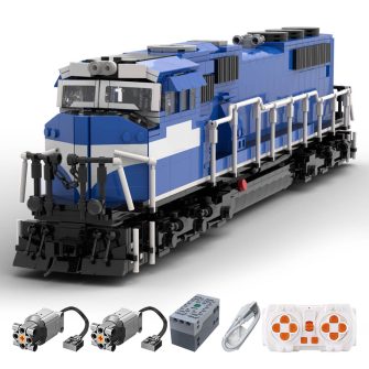 moc-144909-sd70mac-conrail-train-model2065pcs-dynamic-version