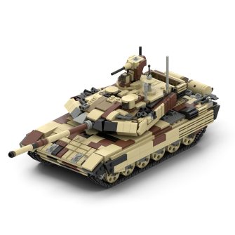 MOC-19364-T-90-MS-v2-Tank-Military-Model-Building-Blocks-Set (1380PCS)