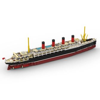 moc-58644-1-400-scale-rms-lusitania-large-steamship-compatible-with-10294（1863-pcs）