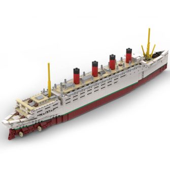 moc-59185-1-400-scale-rms-mauretania-large-steamship-compatible-with-10294（1871pcs）