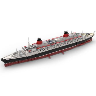 moc-62291-1-400-scale-ss-france-large-steamship-compatible-with-10294（2673pcs）