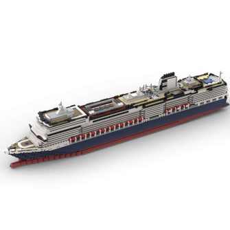 moc-64406-1-400-scale-ms-koningsdam-large-steamship-compatible-with-10294（3622pcs）