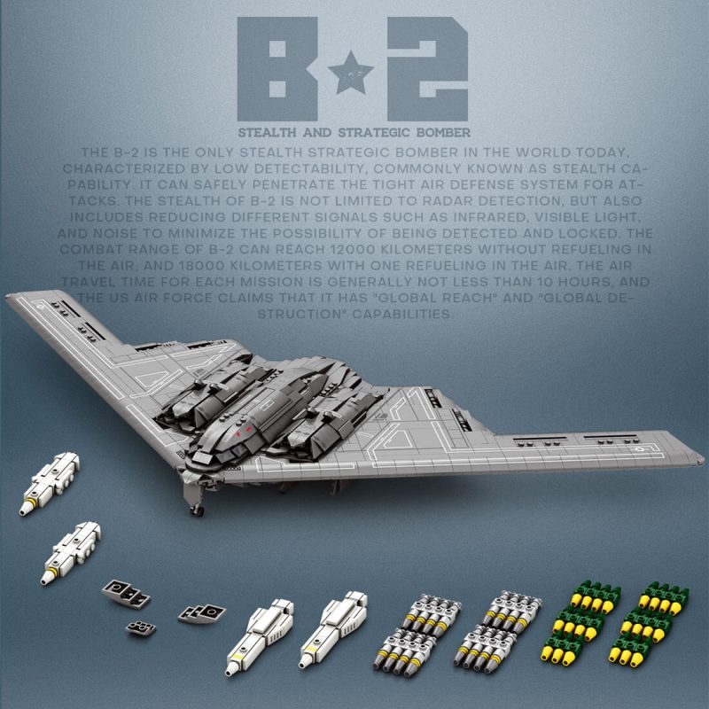 mocsage-b2-spirit-1-70-scale-flying-wing-ultra-high-speed-intercontinental-stealth-strategic-bomber-model2063pcs
