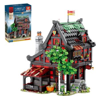 mocsage-moc-111710-european-century-medieval-tavern-model3214pcs