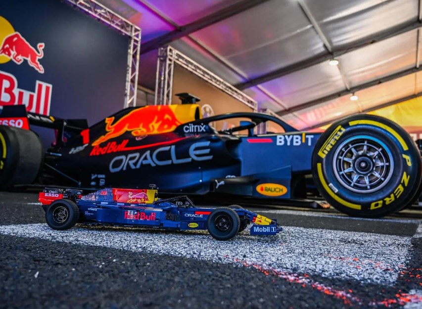 RB16B IN 1:18 RACING CAR MOC BRICKS