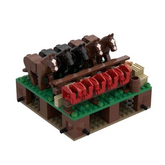 space-for-horses-modular-for-moc-139859-roman-field-camp-scalable-and-modular-super-large-model196pcs