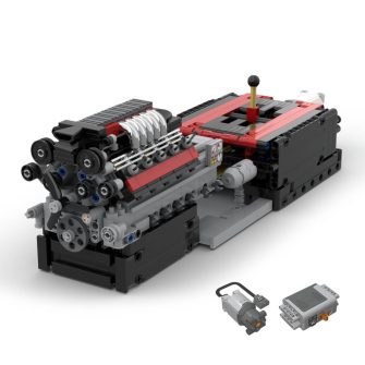 v10-engine-with-gearbox-single-overhead-camshaft-sohc-air-cooled-engine-model776pcs