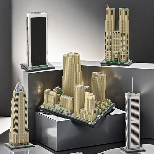 letbricks-Build & Collect MOC Landmarks Famous Architecture (1)