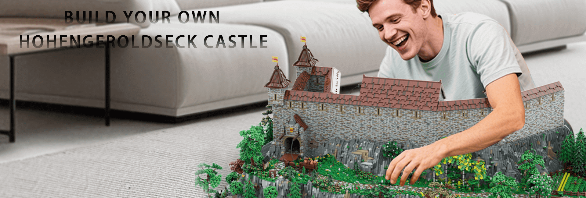 Castle Hohengeroldseck Part 1 German Huge MOC Castle Building Blocks Sets 132265Pcs by Sir Perceval