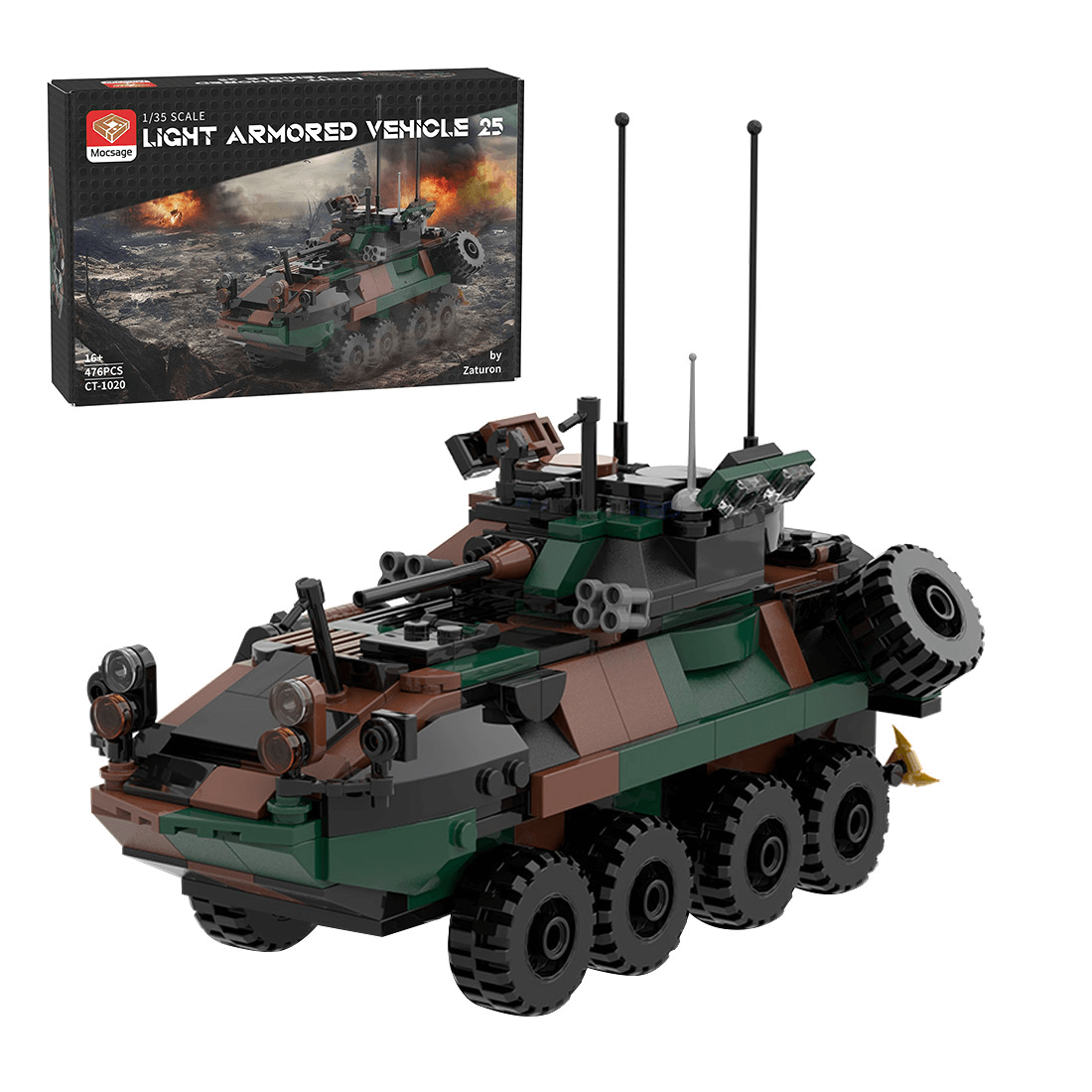 MOC-126469 LAV-25 Infantry Fighting Vehicle Model(476PCS)