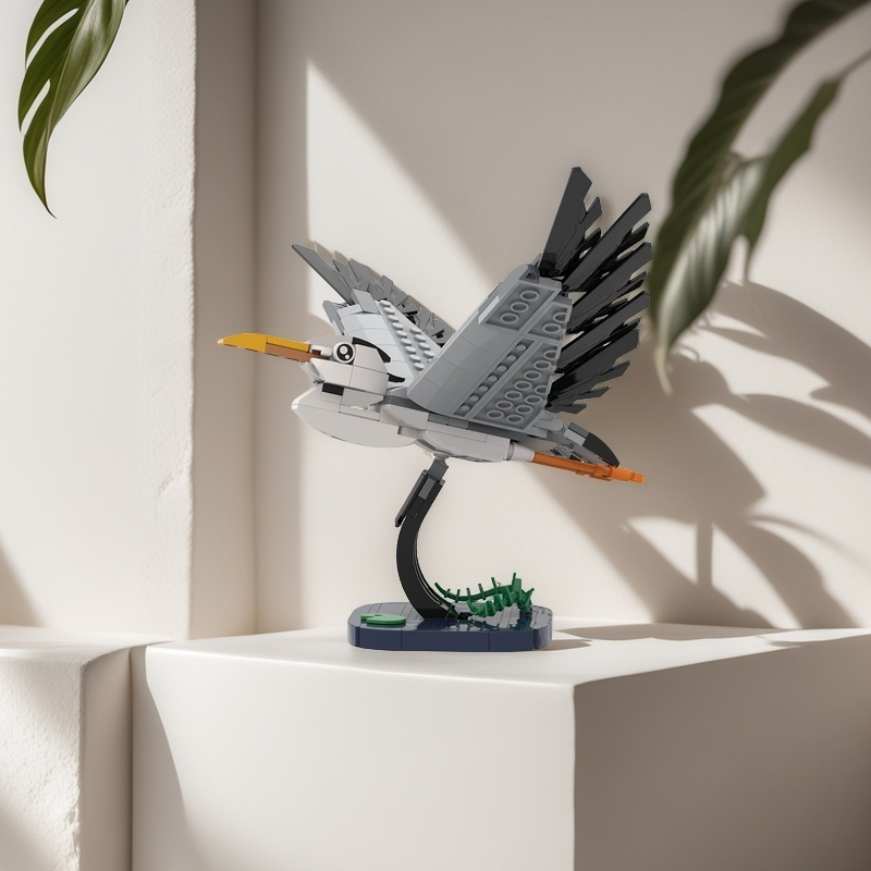 MOC Bird of Prey & Flying Birds Collection Building Blocks (234 PCS & Custom Parts) by SKABRAM